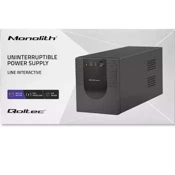 Qoltec 53777 UPS Line-Interactive 2 kVA 1200 W 4 AC izejas