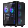 PC korpuss ENDORFY Arx 500 ARGB ATX Melns — rūdīts stikls, ARGB, ATX, max GPU 350 mm, CPU dzesētāja augstums 179 mm, 7 paplašināšanas sloti