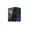PC korpuss ENDORFY Arx 500 ARGB ATX Melns — rūdīts stikls, ARGB, ATX, max GPU 350 mm, CPU dzesētāja augstums 179 mm, 7 paplašināšanas sloti