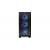 PC korpuss ENDORFY Arx 500 ARGB ATX Melns — rūdīts stikls, ARGB, ATX, max GPU 350 mm, CPU dzesētāja augstums 179 mm, 7 paplašināšanas sloti
