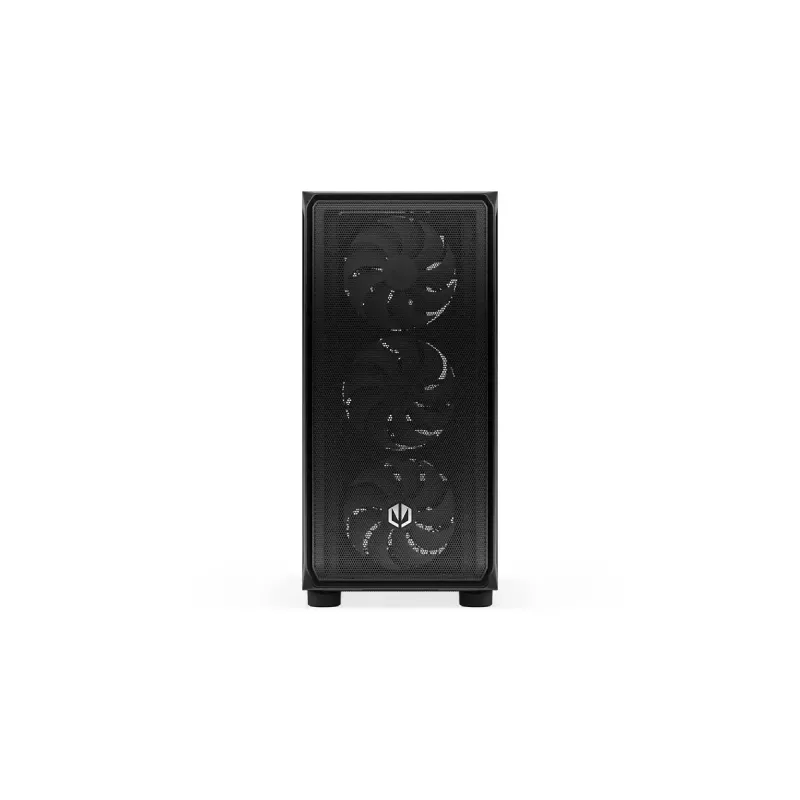 PC korpuss ENDORFY Arx 500 ARGB ATX Melns — rūdīts stikls, ARGB, ATX, max GPU 350 mm, CPU dzesētāja augstums 179 mm, 7 paplašināšanas sloti