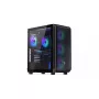 PC korpuss ENDORFY Arx 500 ARGB ATX Melns — rūdīts stikls, ARGB, ATX, max GPU 350 mm, CPU dzesētāja augstums 179 mm, 7 paplašināšanas sloti