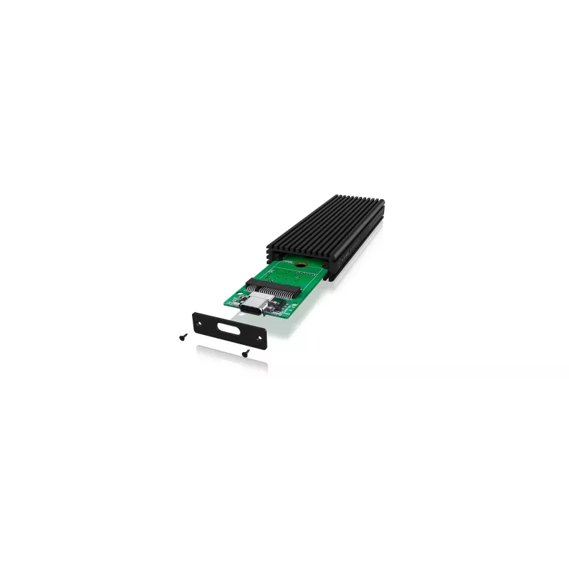 ICY BOX IB-1816M-C31 SSD korpuss Melns U.2
