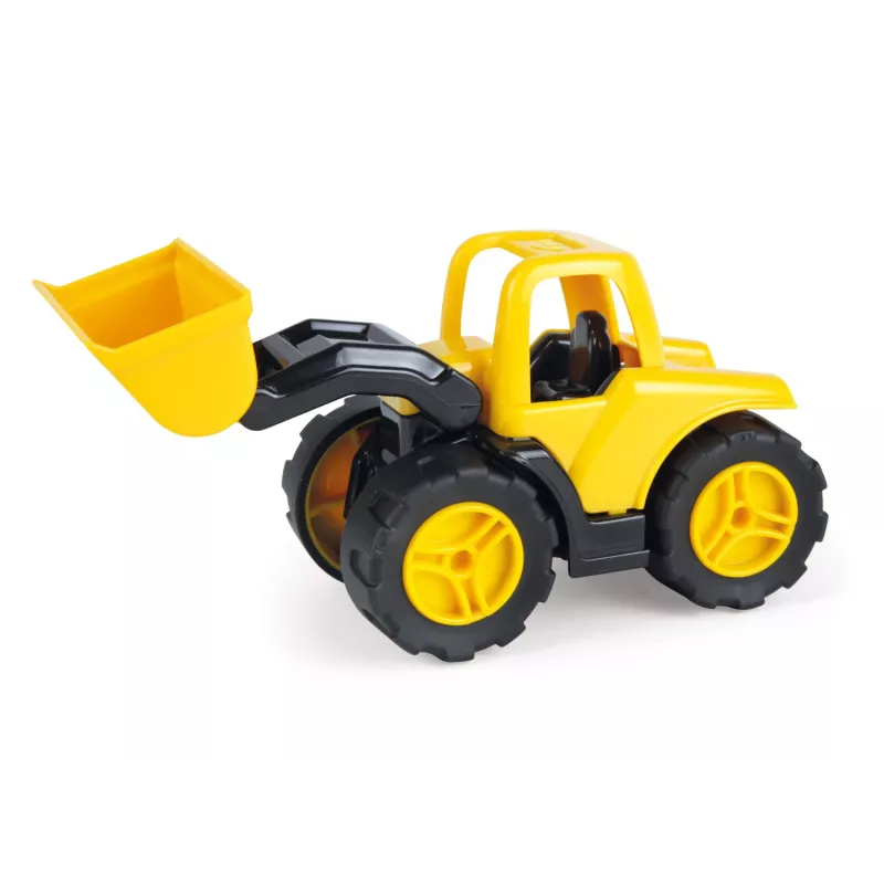 Rotaļlietu ekskavatora kaste Lena Workies 01262 plastmasas celtniecības transportlīdzeklis smiltīm un rotaļām