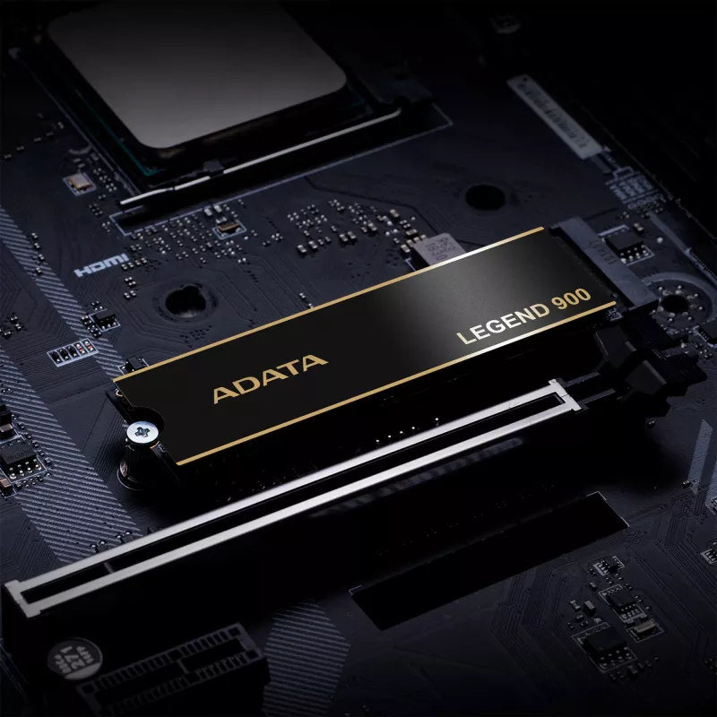 SSD M.2 2280 ADATA LEGEND 900 512 GB PCIe 4.0 NVMe 7000/5400 MB/s, TBW 1200, AES aparatūras šifrēšana