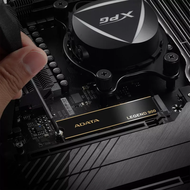 Iekšējais M.2 SSD ADATA LEGEND 900 1TB PCIe 4.0 NVMe (2280) 7000/5400 MB/s, 3D NAND, TBW 1200