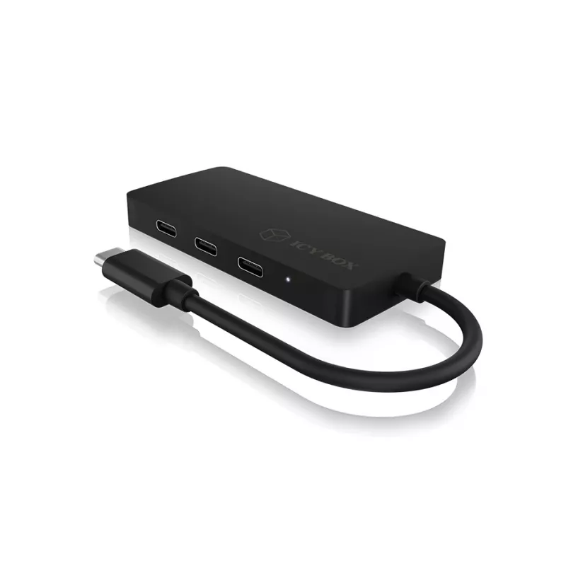 ICY BOX IB-HUB1429-CPD USB 3.2 Gen 2 (3.1 Gen 2) Type-C 10000 Mbit/s Melns