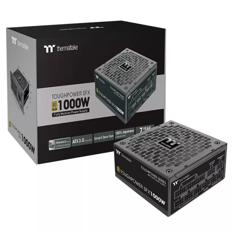 THERMALTAKE Barošanas bloks - Toughpower SFX 1000W Gold - TT Premium Edition