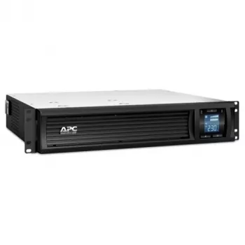 APC Smart-UPS C, Line Interactive, 2000VA, Rackmount 2U, 230V, 6x IEC C13 ligzdas, USB un seriālā komunikācija, AVR, grafiskais LCD