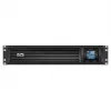 APC Smart-UPS C, Line Interactive, 2000VA, Rackmount 2U, 230V, 6x IEC C13 ligzdas, USB un seriālā komunikācija, AVR, grafiskais LCD