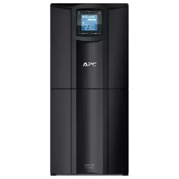 APC Smart-UPS C, Line Interactive, 3kVA, Tower, 230V, 8x IEC C13+1x IEC C19 outlets, USB and Serial communication, AVR, Graphic LCD