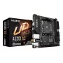 GIGABYTE A520I AC mātesplate — atbalsta AMD Ryzen 5000 sērijas AM4 procesorus, 6 fāžu digitālais VRM, līdz 5300MHz DDR4 (OC), 1xPCIe 3.0 M.2, WIFI, GbE LAN, USB 3.2 Gen1