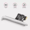 Iekšējais SATA adapteris Axagon PCES-SJ2 PCIe 2 Gbit/s Melns