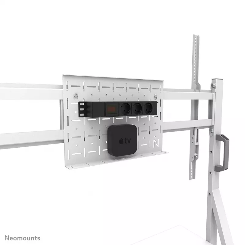 Neomounts FL50-525WH1 TV ratiņi 55-86 collas - ātra uzstādīšana - TÜV