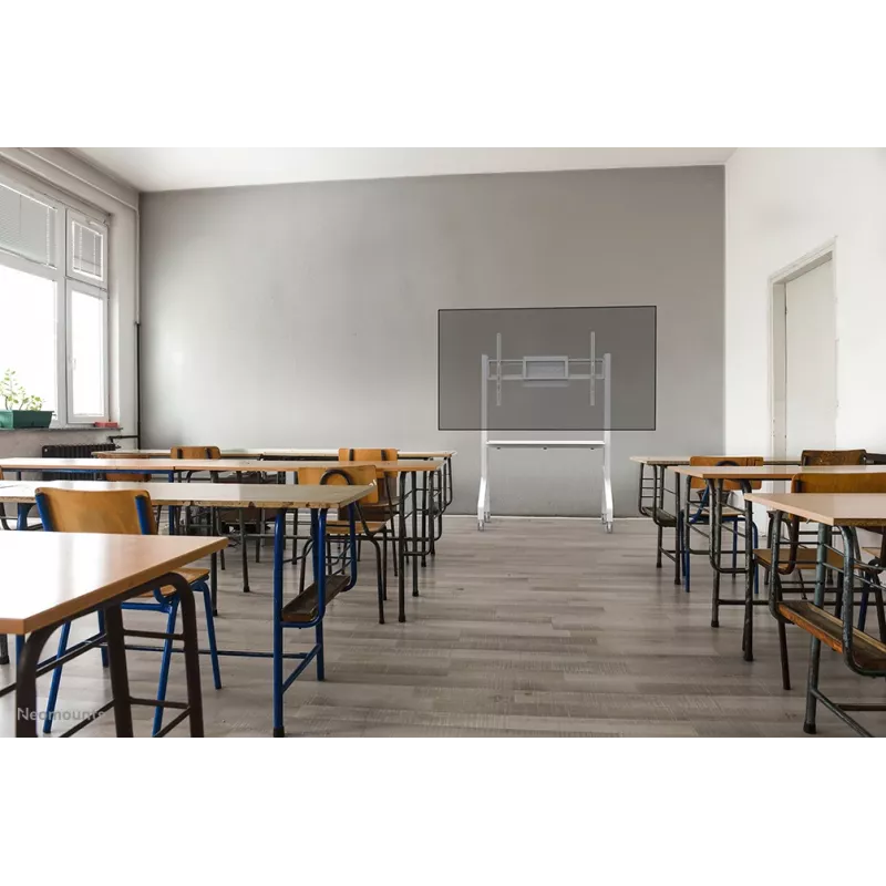 Neomounts FL50-525WH1 TV ratiņi 55-86 collas - ātra uzstādīšana - TÜV