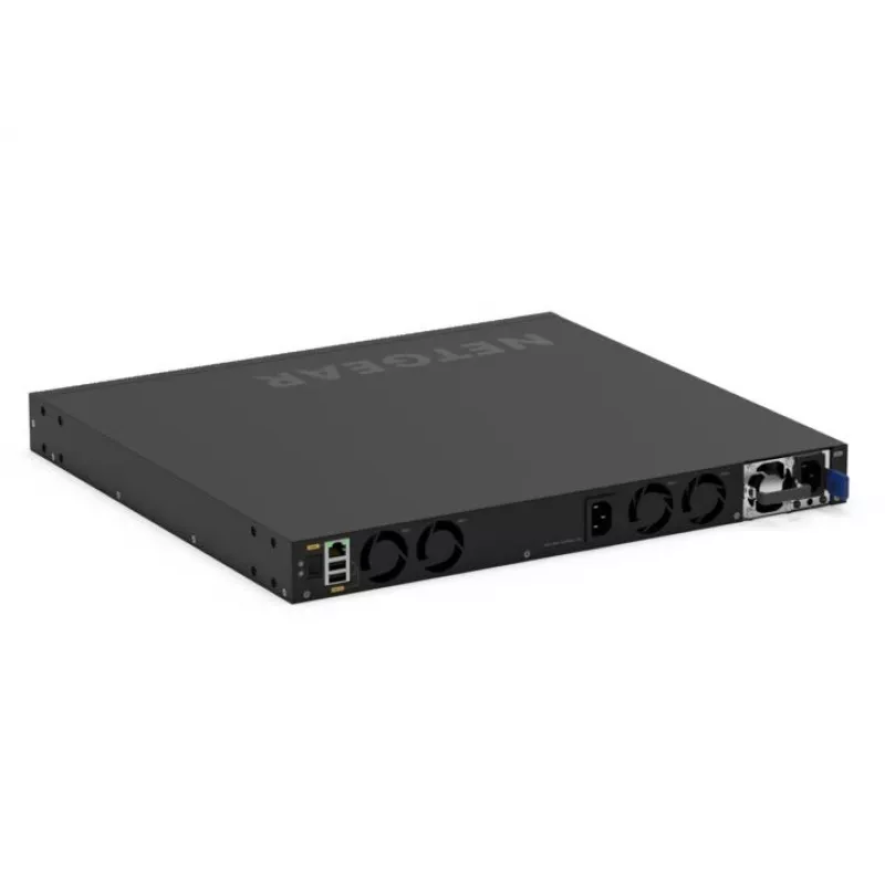 NETGEAR GSM4328-100AJS pārvaldīts L3 Gigabit Ethernet (10/100/1000) Power over Ethernet (PoE) 1U melns