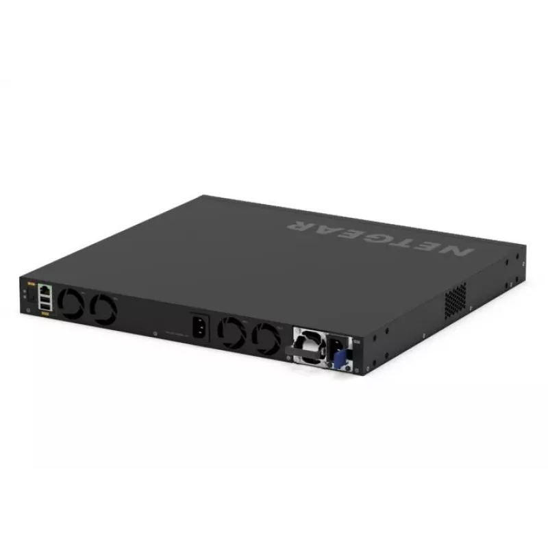 NETGEAR GSM4328-100AJS pārvaldīts L3 Gigabit Ethernet (10/100/1000) Power over Ethernet (PoE) 1U melns