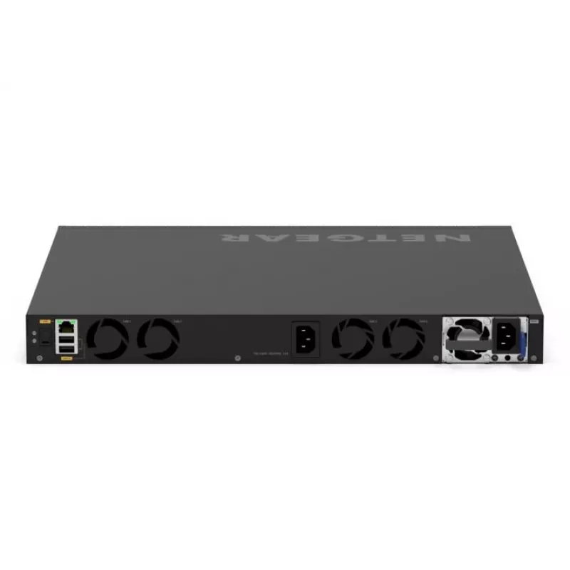 NETGEAR GSM4328-100AJS pārvaldīts L3 Gigabit Ethernet (10/100/1000) Power over Ethernet (PoE) 1U melns