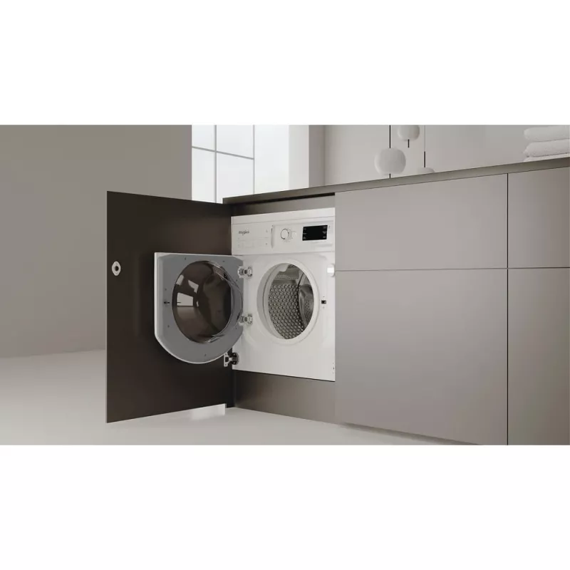 Whirlpool BI WMWG 81485 PL veļas mazgājamā mašīna Priekšējā ielāde 8 kg 1351 RPM Balta