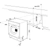 Whirlpool BI WMWG 81485 PL veļas mazgājamā mašīna Priekšējā ielāde 8 kg 1351 RPM Balta