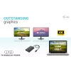 i-tec USB-C Dual 4K/60Hz (single 8K/30Hz) HDMI video adapteris