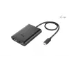 i-tec USB-C Dual 4K DisplayPort Video Adapter