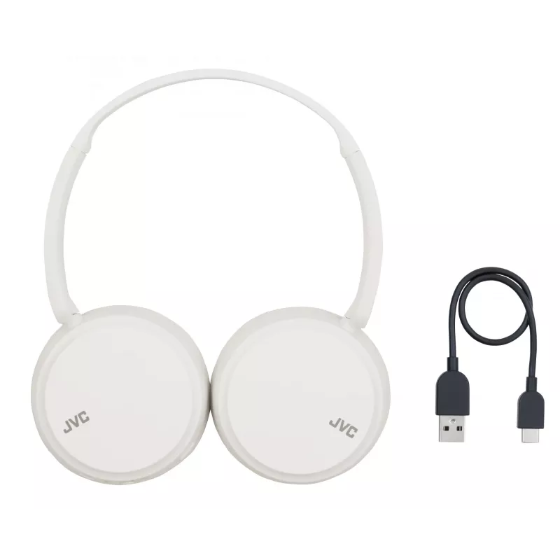 Austiņas JVC Deep Bass Bluetooth On Ear Baltas