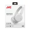Austiņas JVC Deep Bass Bluetooth On Ear Baltas