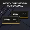Kingston Technology FURY 64GB 5600MT/s DDR5 CL40 SODIMM (2 gab. komplekts) Impact PnP