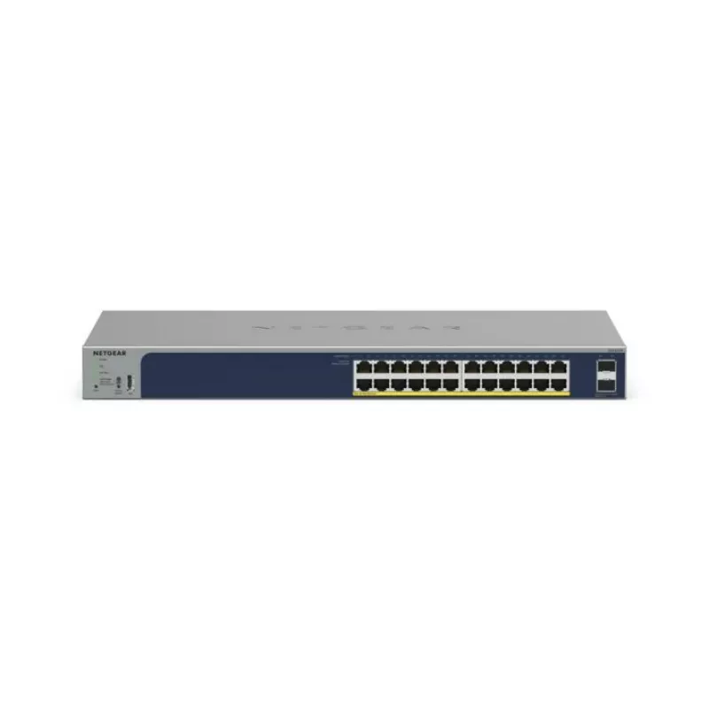 NETGEAR GS724TPv3 pārvaldīts L2 Gigabit Ethernet (10/100/1000) Power over Ethernet (PoE) pelēks