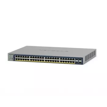NETGEAR GS728TP Pārvaldīts L2/L3/L4 Gigabit Ethernet (10/100/1000) ar Power over Ethernet (PoE) Pelēks