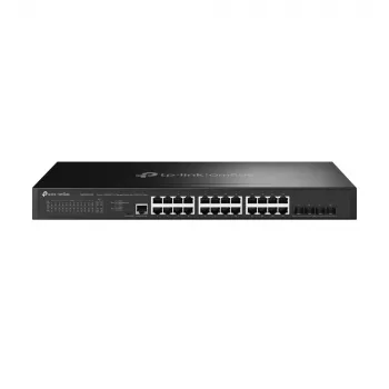 TP-Link Omada 24 portu 2,5 GBASE-T L2+ pārvaldāms slēdzis ar 4 10GE SFP+ slotiem
