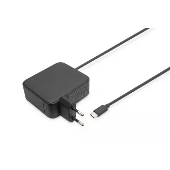 DIGITUS klēpjdatora lādētājs USB-C barošanas avots 100W PD 3.0