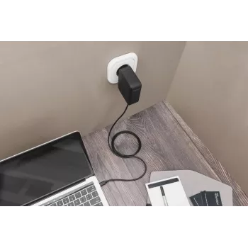 DIGITUS klēpjdatora lādētājs USB-C barošanas avots 100W PD 3.0