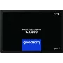 2,5 collu SATA III SSD GOODRAM CX400 2,05 TB (2048 GB) 3D NAND, lasīšana 550 MB/s, rakstīšana 500 MB/s, TBW 720, MTBF 2 000 000 h