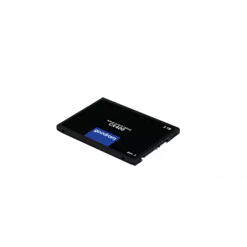 2,5 collu SATA III SSD GOODRAM CX400 2,05 TB (2048 GB) 3D NAND, lasīšana 550 MB/s, rakstīšana 500 MB/s, TBW 720, MTBF 2 000 000 h