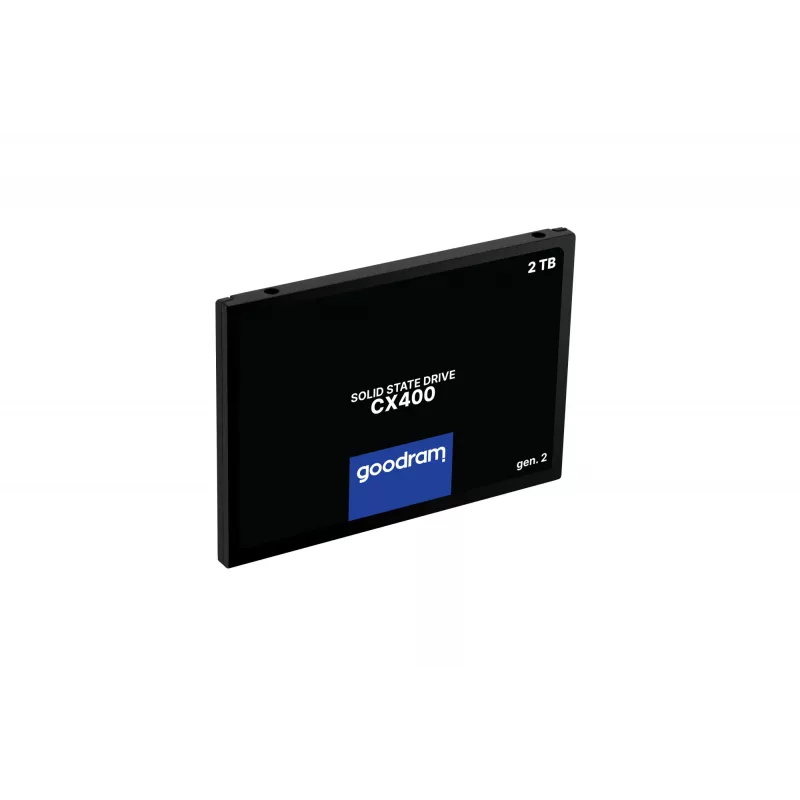2,5 collu SATA III SSD GOODRAM CX400 2,05 TB (2048 GB) 3D NAND, lasīšana 550 MB/s, rakstīšana 500 MB/s, TBW 720, MTBF 2 000 000 h