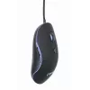 Vadu USB spēļu pele GEMBIRD MUS-UL-02 — universāla, 2400 DPI, 6 pogas, melna