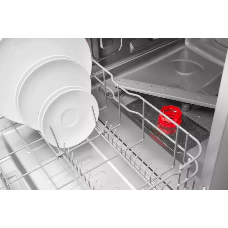 Brīvstāvoša trauku mazgājamā mašīna AMICA DFM64C7EOQIH, 14 galda klājumu vietām, Inox, 47 dB, Energoefektivitātes klase C