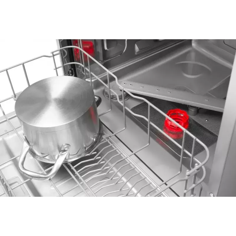 Brīvstāvoša trauku mazgājamā mašīna AMICA DFM64C7EOQIH, 14 galda klājumu vietām, Inox, 47 dB, Energoefektivitātes klase C