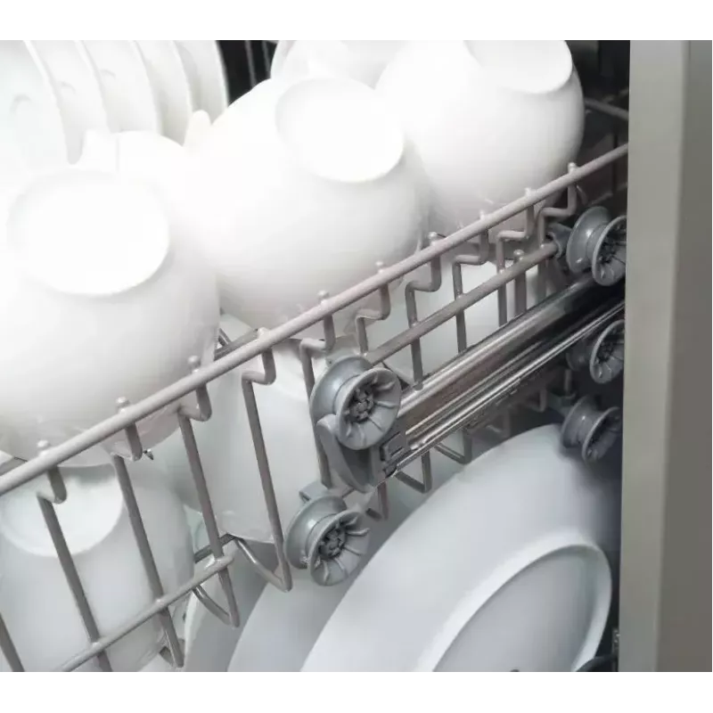 Brīvstāvoša trauku mazgājamā mašīna AMICA DFM64C7EOQIH, 14 galda klājumu vietām, Inox, 47 dB, Energoefektivitātes klase C