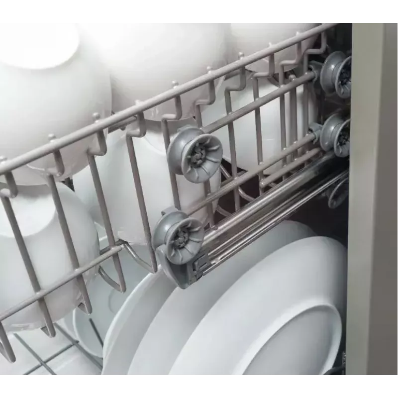 Brīvstāvoša trauku mazgājamā mašīna AMICA DFM64C7EOQIH, 14 galda klājumu vietām, Inox, 47 dB, Energoefektivitātes klase C