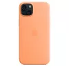 APPLE Apple Silikona maciņš ar MagSafe iPhone 15 Plus Sorbet oranža