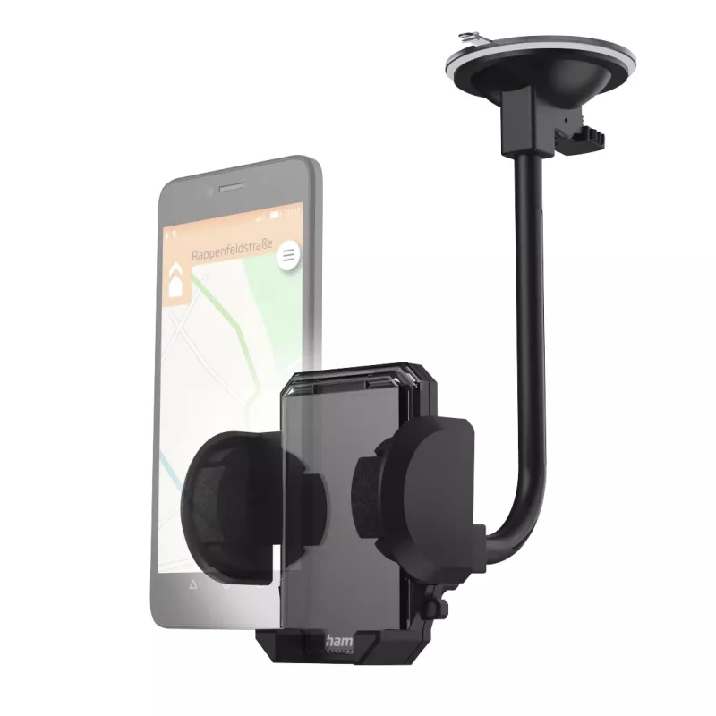 Mobilais tālrunis/viedtālrunis Hama Multi 00201521 Melns Lietošanai automašīnā