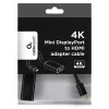 Mini DisplayPort uz HDMI kabelis Gembird A-MDPM-HDMIF4K-01 0,15 m, 4K, melns