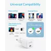 Lādētājs Anker PowerPort III Universal balta AC Ātra uzlāde Iekštelpām
