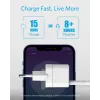 Lādētājs Anker PowerPort III Universal balta AC Ātra uzlāde Iekštelpām