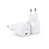 Lādētājs Anker PowerPort III Universal balta AC Ātra uzlāde Iekštelpām