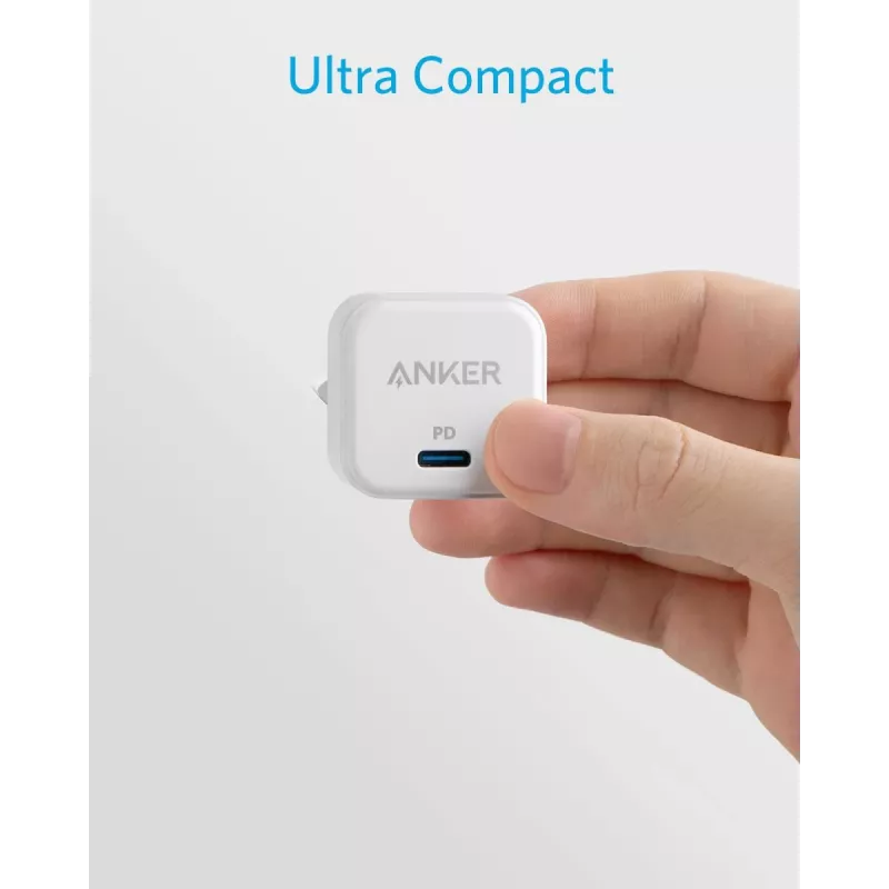 Lādētājs Anker PowerPort III Universal balta AC Ātra uzlāde Iekštelpām