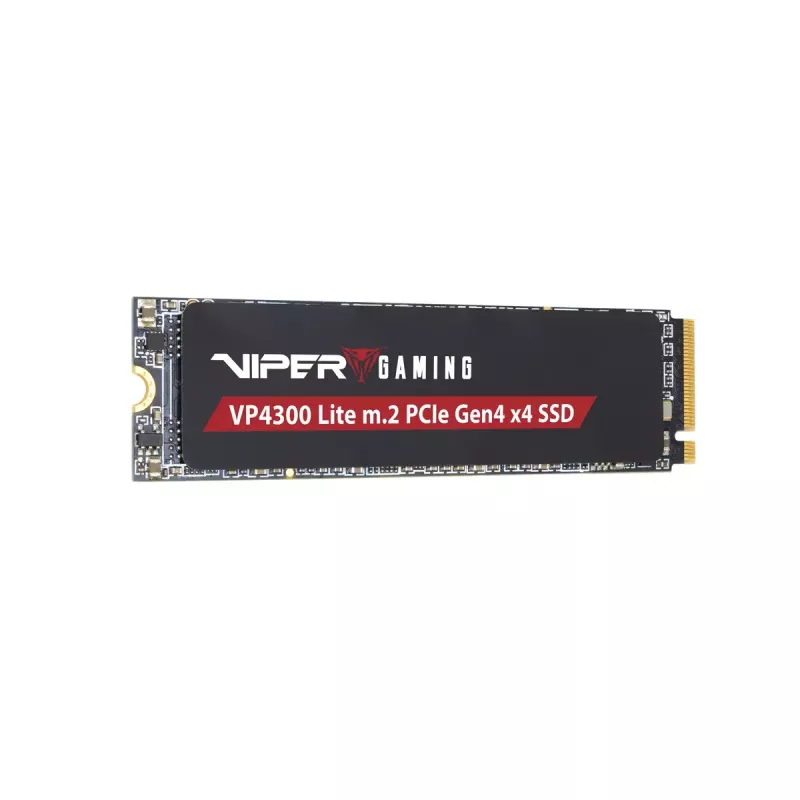M.2 2280 NVMe SSD PATRIOT VP4300 Lite 4 TB, PCIe 4.0 x4, lasīšana 7400 MB/s, rakstīšana 6000 MB/s, NVMe 2.0